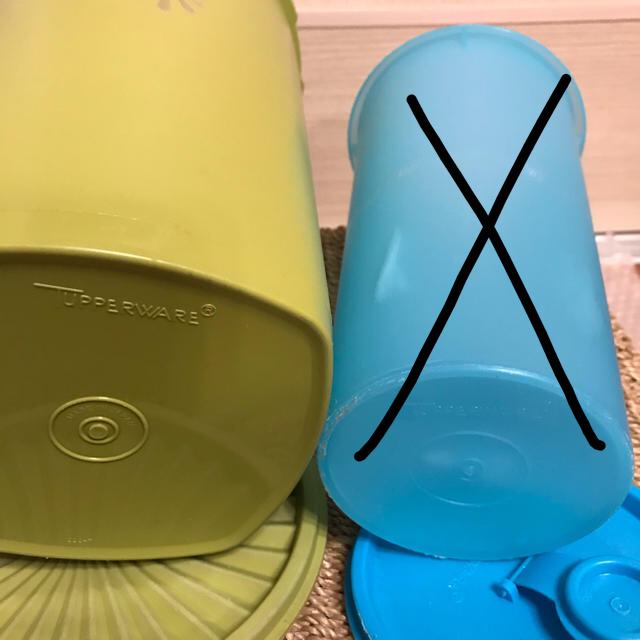 タッパーウェア グランプリデコレーター 海苔 密封保存容器 の通販 by ...