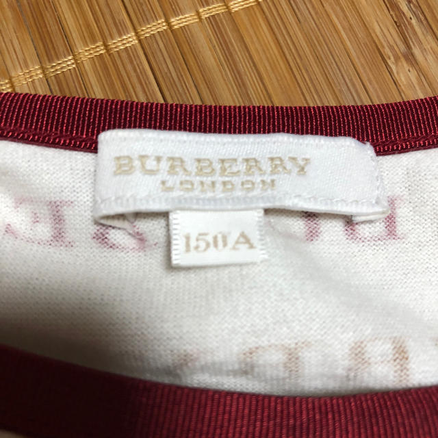 BURBERRY(バーバリー)のバーバリー  Tシャツ　美品 キッズ/ベビー/マタニティのキッズ服女の子用(90cm~)(Tシャツ/カットソー)の商品写真