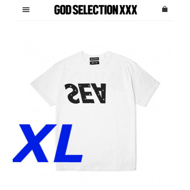god selection xxx × windandsea tee 黒　L