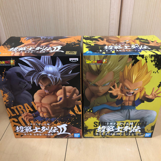 BANDAI(バンダイ)のドラゴンボール フィギア 超戦士列伝 4つセット ハンドメイドのおもちゃ(フィギュア)の商品写真