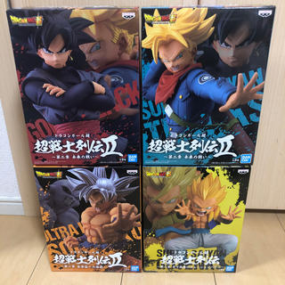 バンダイ(BANDAI)のドラゴンボール フィギア 超戦士列伝 4つセット(フィギュア)