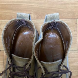 ラッセルモカシン(RUSSELL MOCCASIN)の値下げrussel moccasin スエード トリプルヴァンプ(スリッポン/モカシン)