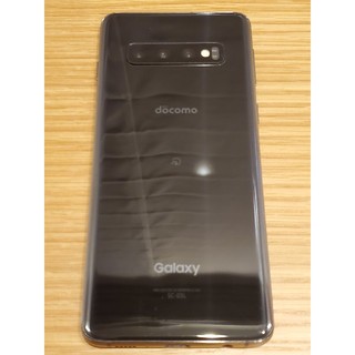 ギャラクシー(Galaxy)のGALAXY S10 DOCOMO 希少なブラック 中古(スマートフォン本体)