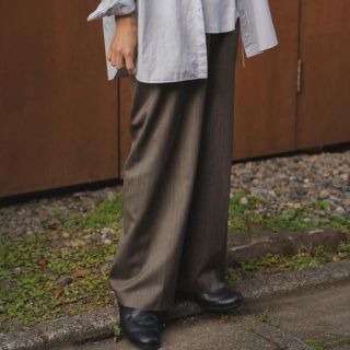 サンシー(SUNSEA)のSUNSEA SNM4 Wide Straight Pants 20ss(スラックス)