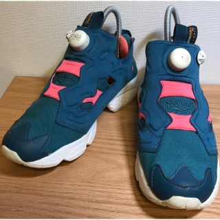 リーボック(Reebok)の大人気美品！CORDURA仕様24cm リーボックポンプヒューリー V61748(スニーカー)