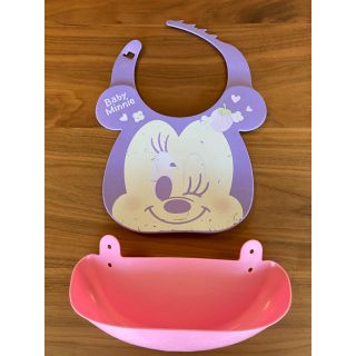 ディズニー(Disney)のお食事エプロン　ベビー用(お食事エプロン)