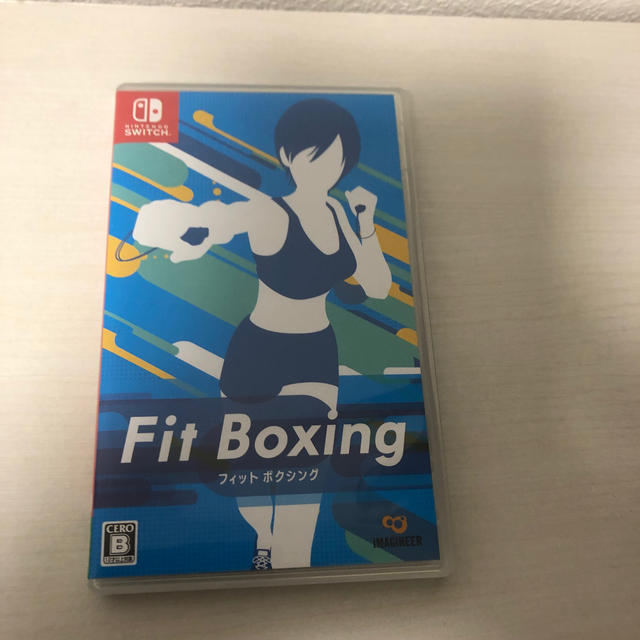 Fit Boxing Switch 美品中古品　フィットボクシング エンタメ/ホビーのゲームソフト/ゲーム機本体(家庭用ゲームソフト)の商品写真