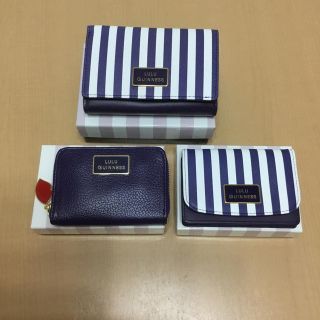 ルルギネス(LULU GUINNESS)のルルギネス　折財布　コインケース　カードケース　セット(財布)