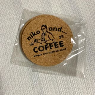 ニコアンド(niko and...)のニコアンド  コースター　2枚セット(テーブル用品)