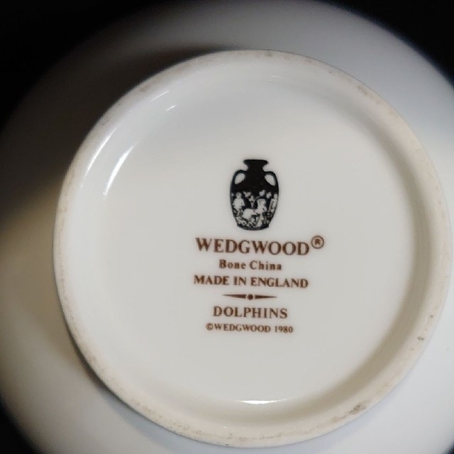 WEDGWOOD(ウェッジウッド)のウェッジウッド・ドルフィン ライス、sugarボウル インテリア/住まい/日用品のキッチン/食器(食器)の商品写真