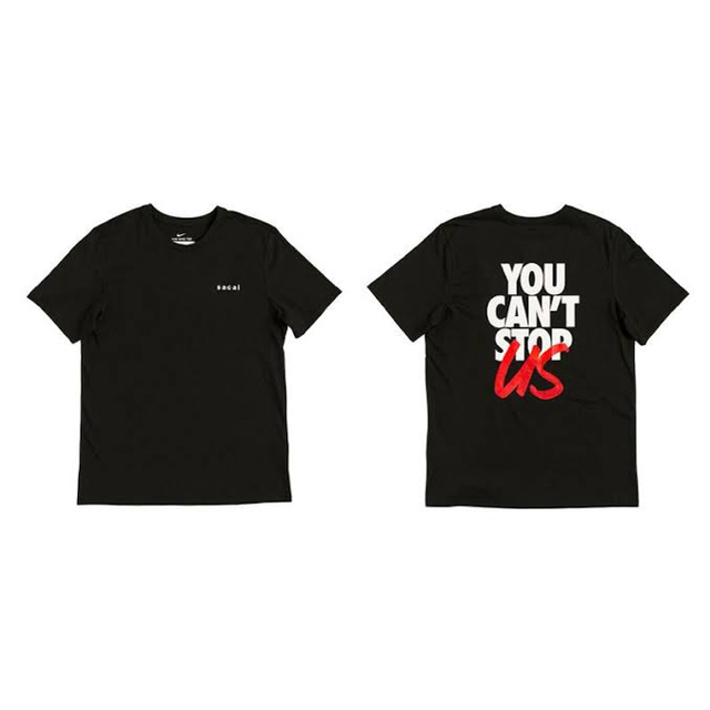 sacai(サカイ)のnike ×  sacai コラボTシャツ　　最終値下げ メンズのトップス(Tシャツ/カットソー(半袖/袖なし))の商品写真