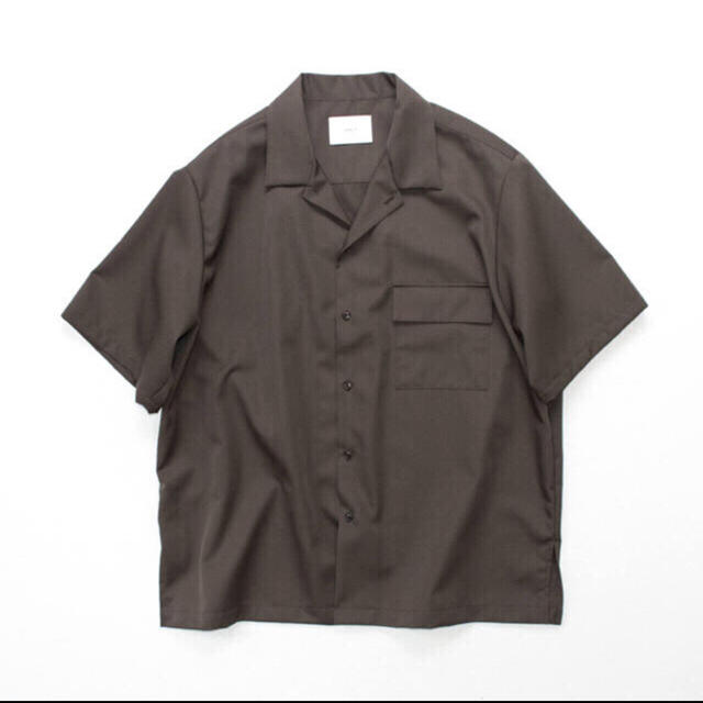 Wool Gabadine Down Pattern SS Shirt