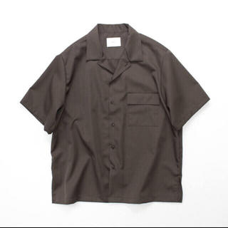 サンシー(SUNSEA)のWool Gabadine Down Pattern SS Shirt(シャツ)