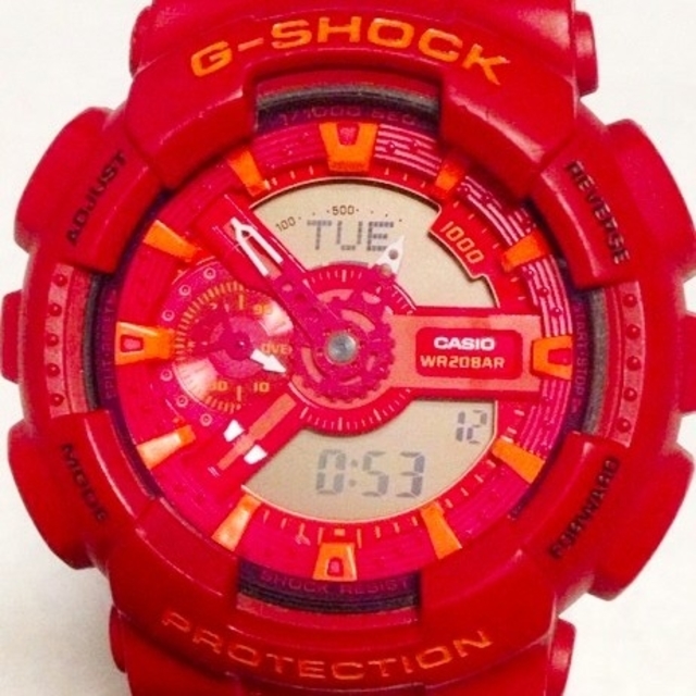 CASIO  G-SHOCK  GA-110AC  Gショック【レアカラー美品】