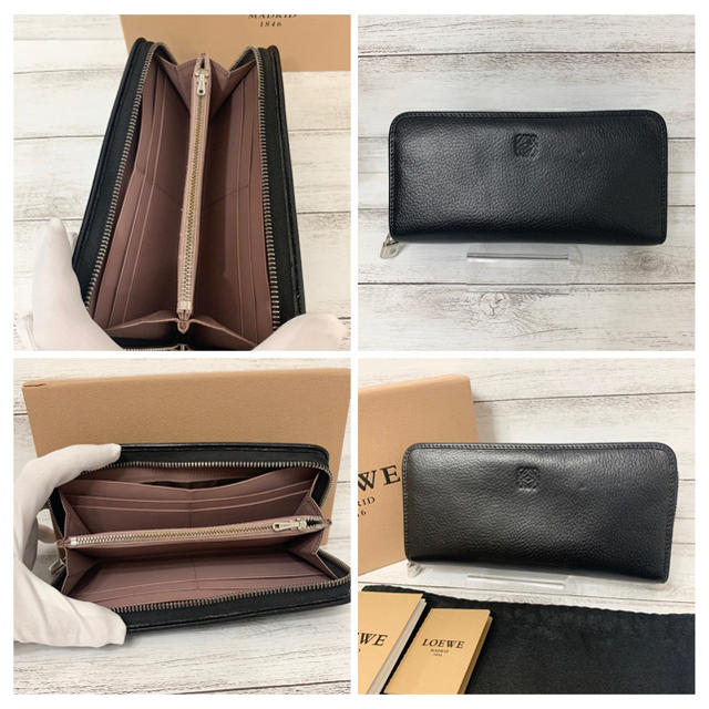 LOEWE ✨ロエベ✨アマソナ✨ラウンドファスナー✨長財布✨美品 2