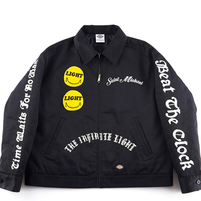 上品 SAINT MICHAEL セントマイケル ジャケット 黒 XLサイズ 正規品