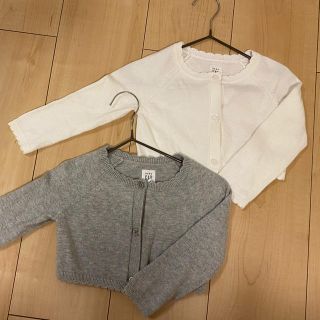 ベビーギャップ(babyGAP)のGAP ショート丈カーディガン 2枚セット(カーディガン/ボレロ)