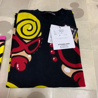 ヒステリックミニ(HYSTERIC MINI)の新品　ヒステリックミニ  ビックTシャツ　110 120 ブラック(Tシャツ/カットソー)