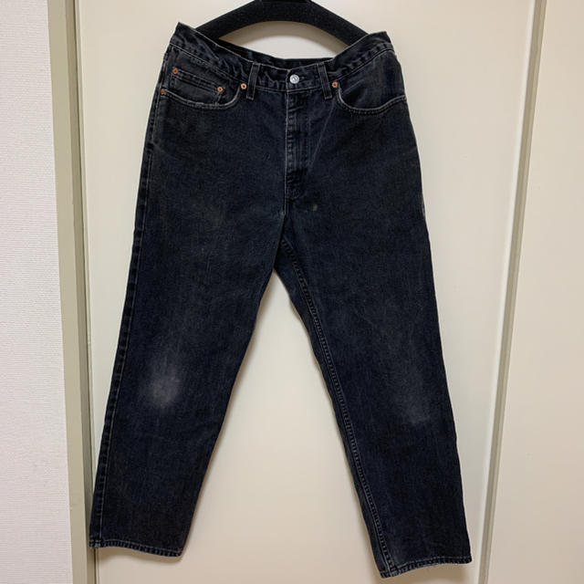 90s Levi's 550 black denim pant