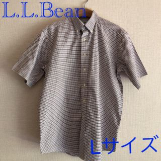 エルエルビーン(L.L.Bean)のL.L.Bean チェック半袖シャツ メンズ(シャツ)