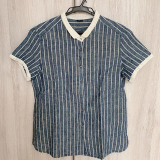 パーリッシィ(PAR ICI)のリネンシャツ(シャツ/ブラウス(半袖/袖なし))