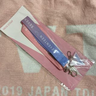 セブンティーン(SEVENTEEN)のseventeen cafe 2019 ネックストラップ　(アイドルグッズ)