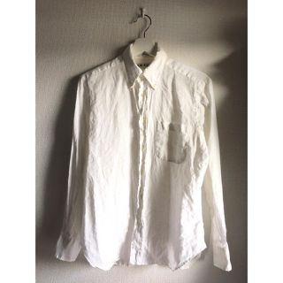 インディヴィジュアライズドシャツ(INDIVIDUALIZED SHIRTS)のIndividualized リネンシャツ　ホワイト　コモリ　オーラリー (シャツ)