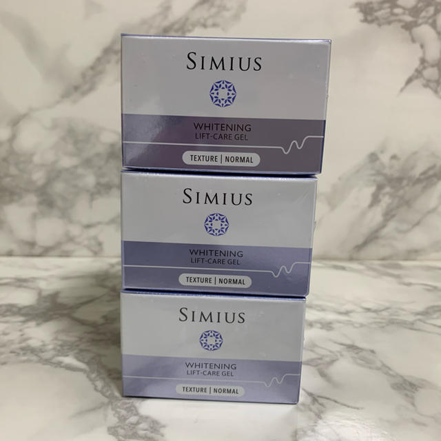 Simius ホワイトニングリフトケアジェル 60g 3個セット