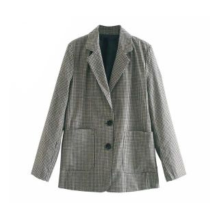 ザラ(ZARA)の🍁秋新作🍁2165◆チェック柄 ジャケット(テーラードジャケット)