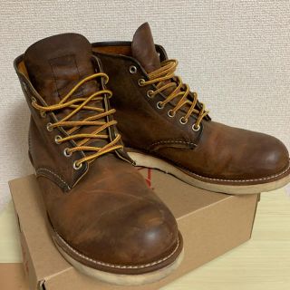 レッドウィング(REDWING)のレッドウィング 9111 6インチ PLAIN TOE  Rough&Tough(ブーツ)