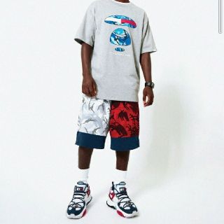 アベイシングエイプ(A BATHING APE)のAAPE X TOMMY JEANS FLAG REVERSIBLE SHORT(ショートパンツ)