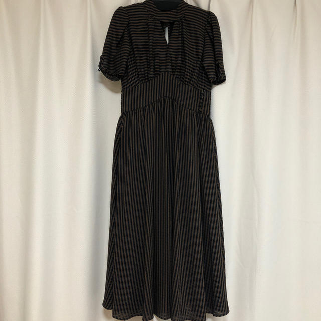 Striped Midi Dress 1