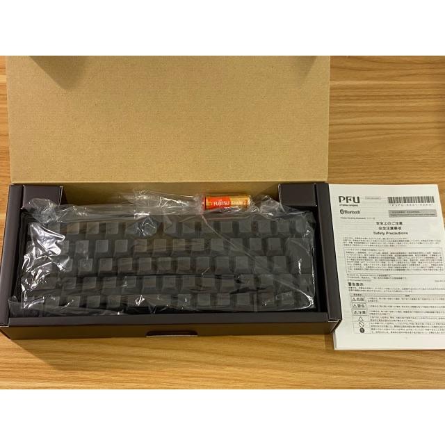 HHKB Professional HYBRID type-S 日本語配列/墨 スマホ/家電/カメラのPC/タブレット(PC周辺機器)の商品写真