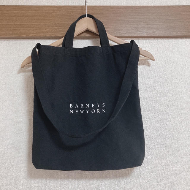 BARNEYS NEW YORK(バーニーズニューヨーク)の✯hit✯バーニーズニューヨーク　ショルダー付きトート　ブラック レディースのバッグ(ショルダーバッグ)の商品写真