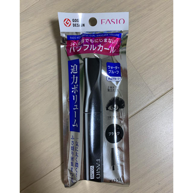 Fasio(ファシオ)の【新品】　FASIO パワフルカール マスカラ (ボリューム)  7g コスメ/美容のベースメイク/化粧品(マスカラ)の商品写真