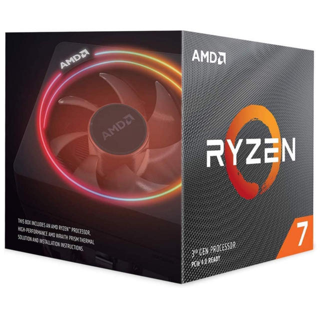 AMD Ryzen7 3700X 未使用品 外箱無し