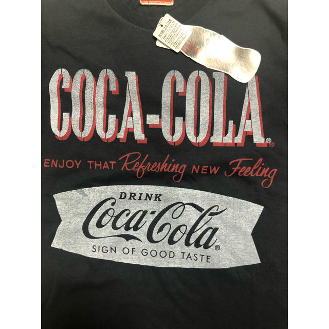 コカ・コーラ(コカコーラ)の◆新品◆コカコーラ　半袖Tシャツ　L メンズのトップス(Tシャツ/カットソー(半袖/袖なし))の商品写真