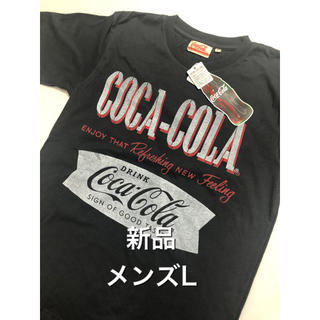 コカコーラ(コカ・コーラ)の◆新品◆コカコーラ　半袖Tシャツ　L(Tシャツ/カットソー(半袖/袖なし))