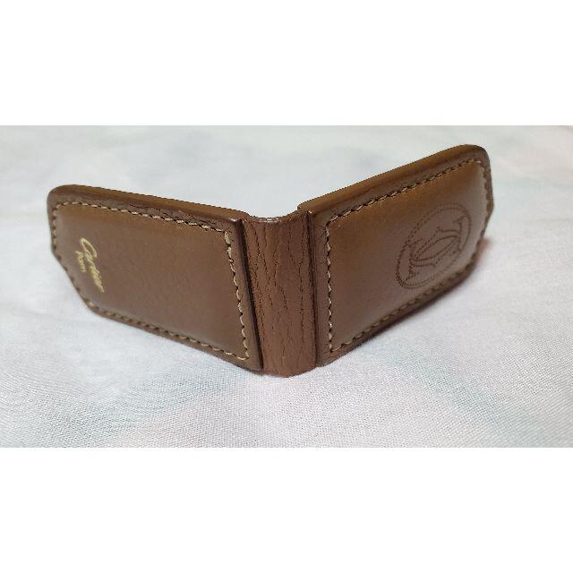 激安オフライン販売 Cartier アルディロン 2Cロゴ ラウンドフルレザー