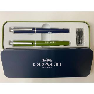 コーチ(COACH)のCoach✴︎万年筆 ボールペン インクセット(ペン/マーカー)