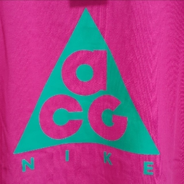 NIKE(ナイキ)のナイキ【未使用】NIKE acg 長袖Tシャツ💓ピンク／S　ルーズフィット メンズのトップス(Tシャツ/カットソー(七分/長袖))の商品写真