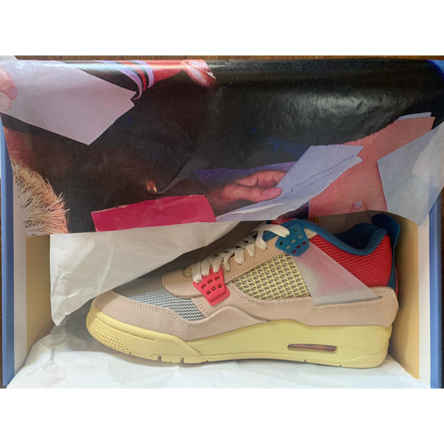 人気TOP NIKE - AIR JORDAN 4 x UNION 【本日発送可能】 スニーカー 人気TOP NIKE - AIR JORDAN 4 x UNION 【本日発送可能】 スニーカー
