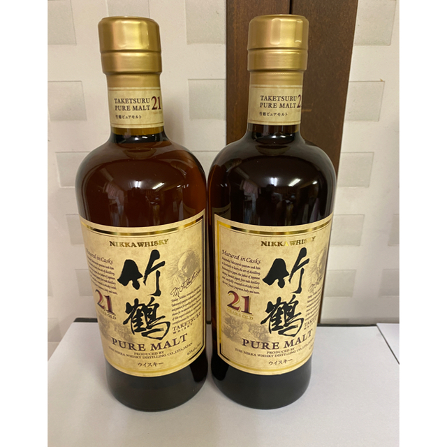 食品/飲料/酒竹鶴21年　2本