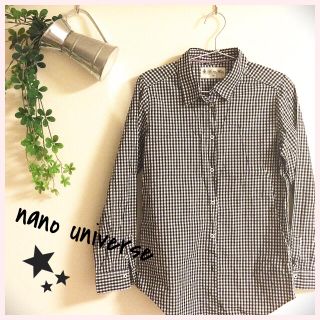 ナノユニバース(nano・universe)のナノユニバース☆ギンガムシャツ(シャツ/ブラウス(長袖/七分))