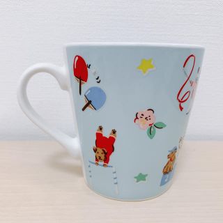 キャスキッドソン(Cath Kidston)の新品未使用品　キャスキッドソン新品マグカップ　スポーティドックス　ブルー(グラス/カップ)