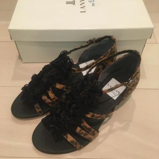 ランバンオンブルー(LANVIN en Bleu)の新品☆ランバンオンブルー サンダルパンプス(ハイヒール/パンプス)