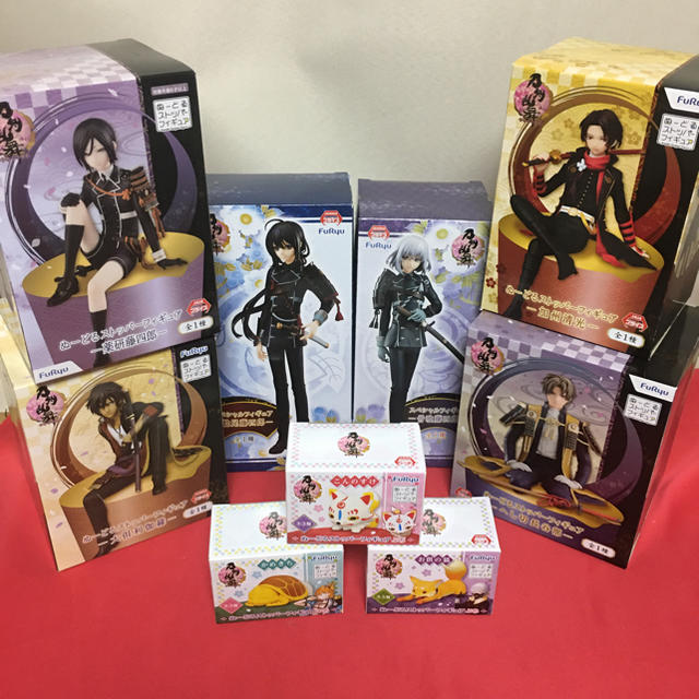 新品　送料込　刀剣乱舞　ぬーどるストッパーフィギュア　セット