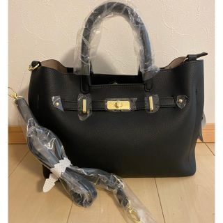 セシルマクビー(CECIL McBEE)の新品⭐︎セシルマクビー  金属ショルダーバッグ　ブラック(ショルダーバッグ)