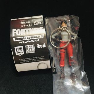 フォートナイト　フィギュアキーチェーン2 レッドノーズ(ゲームキャラクター)