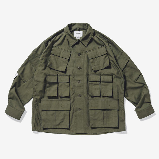信頼 W)taps - Mサイズ OD 20AW WTAPS MODULAR / LS シャツ - customs